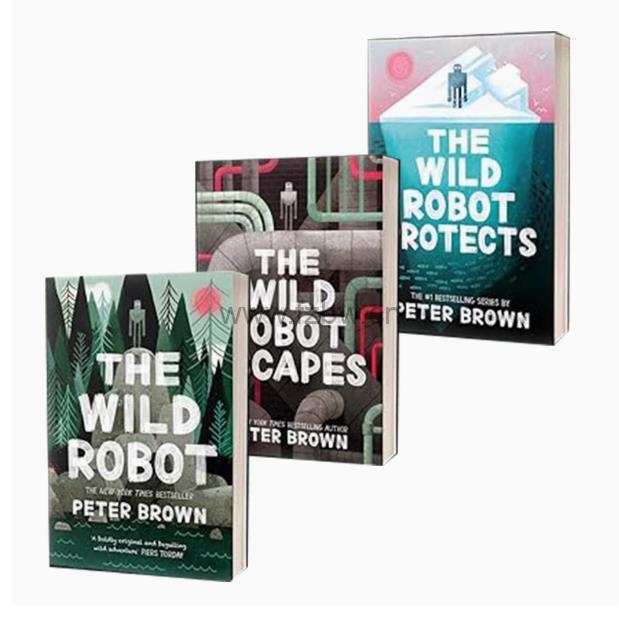 《The Wild Robot – 荒岛机器人》 英文版 全三册 PDF+EPUB格式